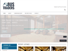 Tablet Screenshot of bustraders.com